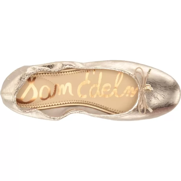 Sam Edelman Womens Felicia Ballet FlatGold Leaf
