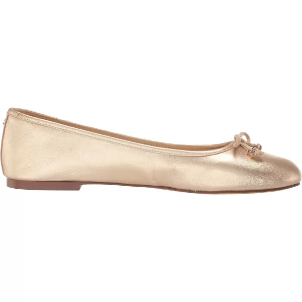 Sam Edelman Womens Felicia Ballet FlatGold Leaf Luxe