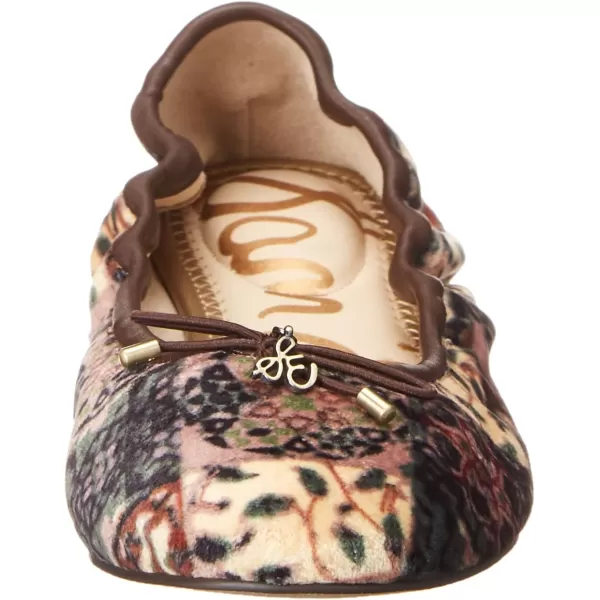 Sam Edelman Womens Felicia Ballet FlatIvory Multi