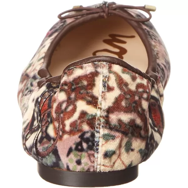 Sam Edelman Womens Felicia Ballet FlatIvory Multi