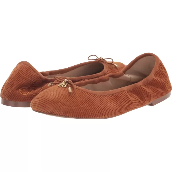 Sam Edelman Womens Felicia Ballet FlatMustard