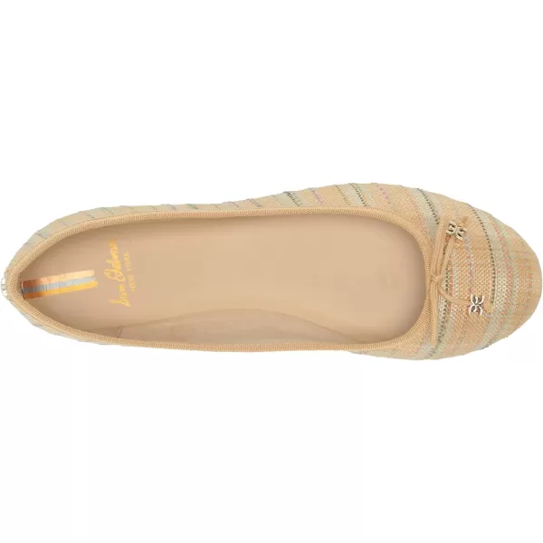 Sam Edelman Womens Felicia Ballet FlatNatural Multi Luxe