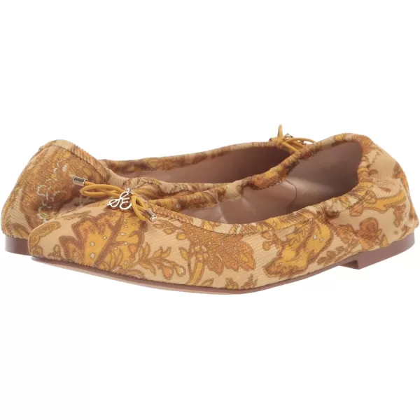 Sam Edelman Womens Felicia Ballet FlatTumeric