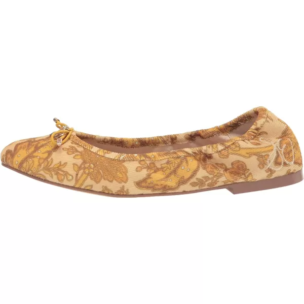 Sam Edelman Womens Felicia Ballet FlatTumeric