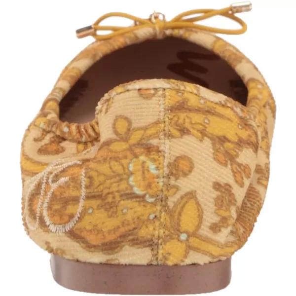 Sam Edelman Womens Felicia Ballet FlatTumeric