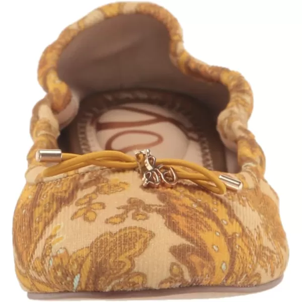 Sam Edelman Womens Felicia Ballet FlatTumeric