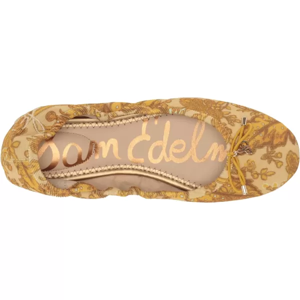 Sam Edelman Womens Felicia Ballet FlatTumeric