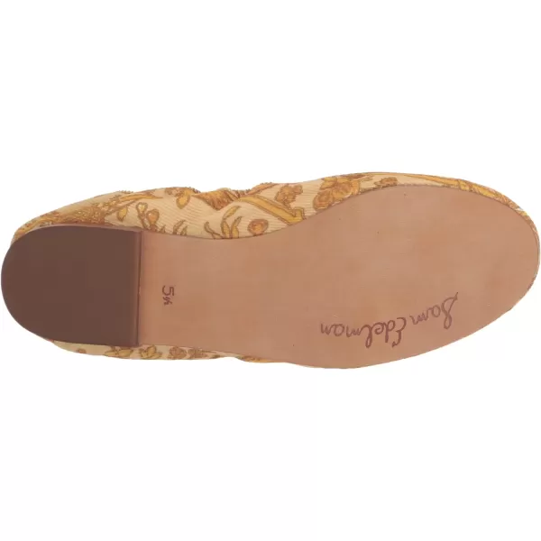 Sam Edelman Womens Felicia Ballet FlatTumeric