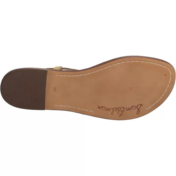 Sam Edelman Womens Gigi Flora Flat SandalDesert Sun
