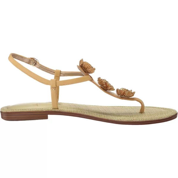 Sam Edelman Womens Gigi Flora Flat SandalDesert Sun
