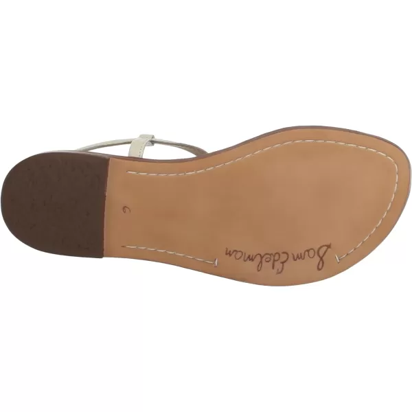 Sam Edelman Womens Gigi Flora Flat SandalModern Ivory