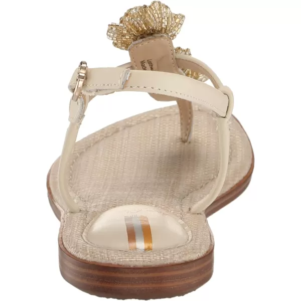 Sam Edelman Womens Gigi Flora Flat SandalModern Ivory