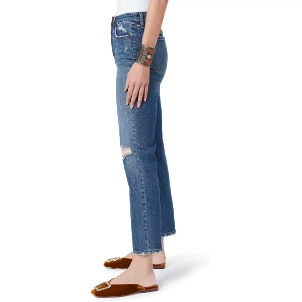 Sam Edelman Womens High Rise Slim Straight AnkleShoreline  Destruction