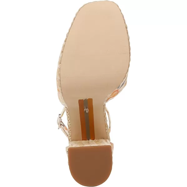 Sam Edelman Womens Kori Platform SandalApricot Multi