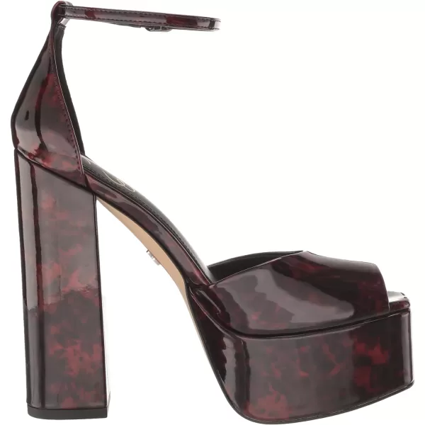 Sam Edelman Womens Kori Platform SandalCoffee Multi