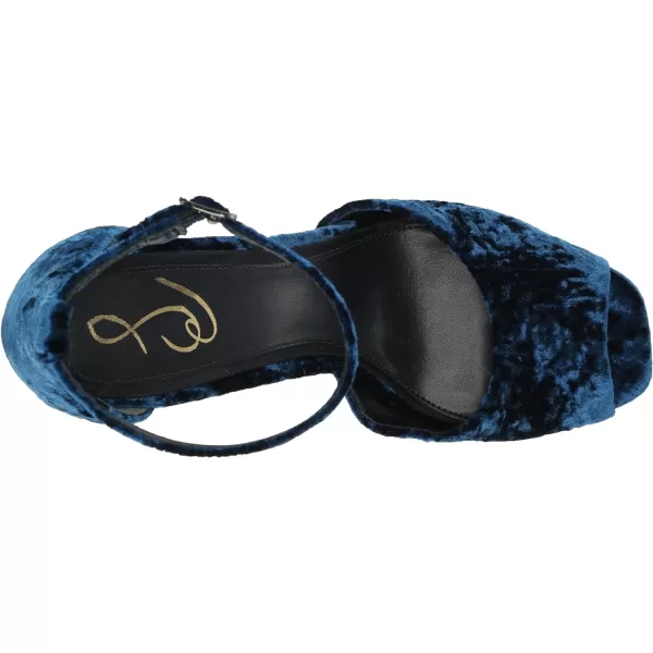 Sam Edelman Womens Kori Platform SandalComo Blue