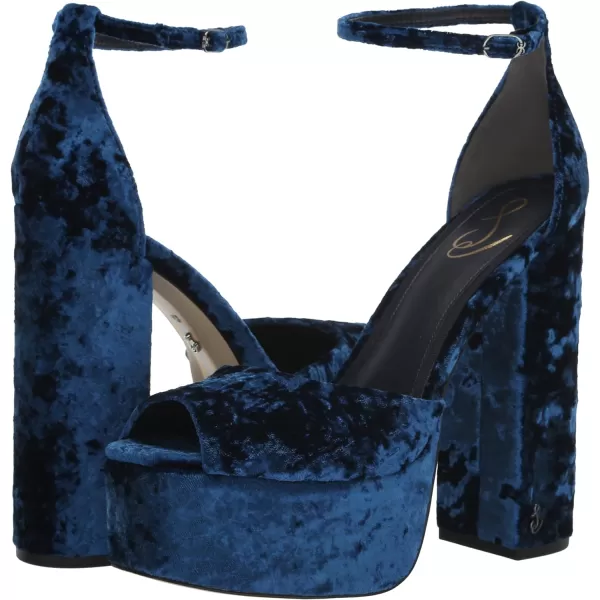 Sam Edelman Womens Kori Platform SandalComo Blue