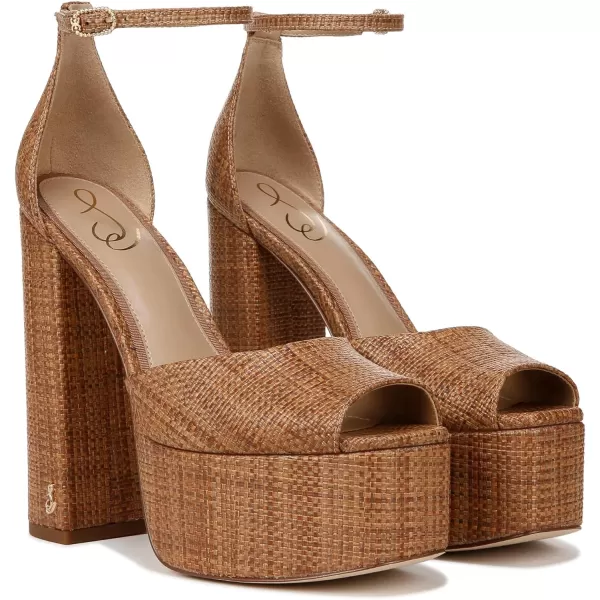 Sam Edelman Womens Kori Platform SandalCuoio Weave