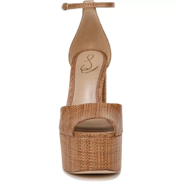 Sam Edelman Womens Kori Platform SandalCuoio Weave