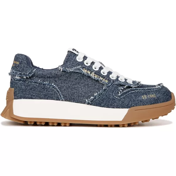 Sam Edelman Womens Layla SneakerBlue Multi Fray