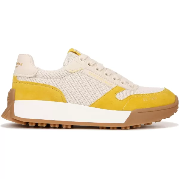 Sam Edelman Womens Layla SneakerSaffron YellowIvory