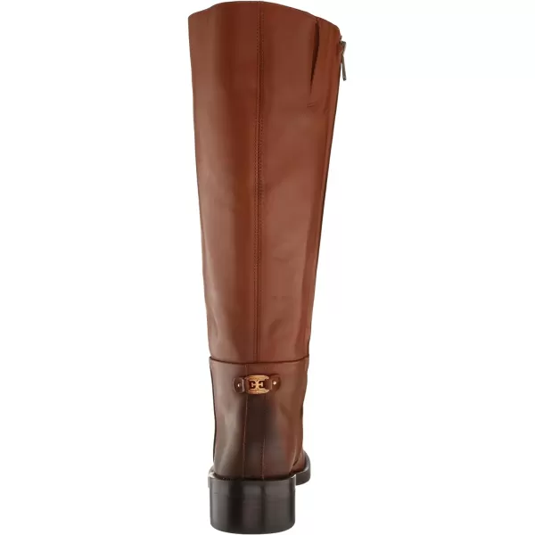 Sam Edelman Womens Mable Equestrian BootRich Cognac Athletic Calf