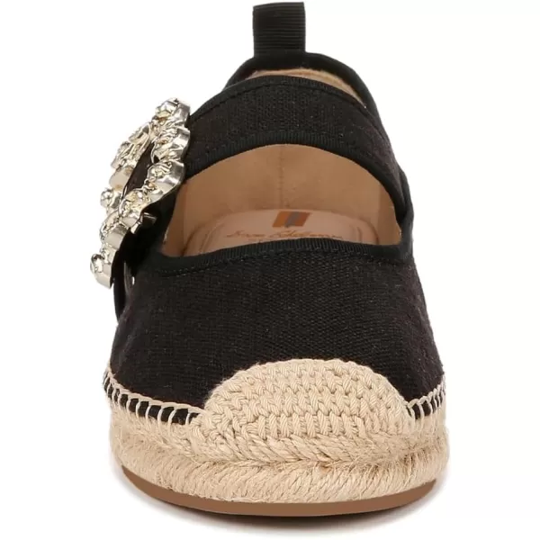 Sam Edelman Womens Maddy Mary Jane FlatBlack Linen
