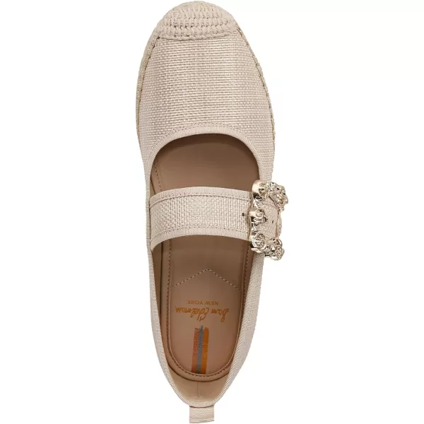 Sam Edelman Womens Maddy Mary Jane FlatLight Natural