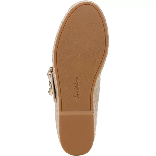 Sam Edelman Womens Maddy Mary Jane FlatLight Natural