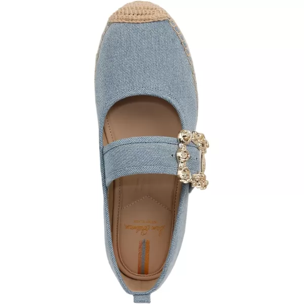 Sam Edelman Womens Maddy Mary Jane FlatMontrose Blue
