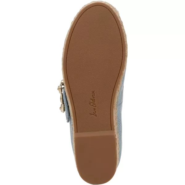 Sam Edelman Womens Maddy Mary Jane FlatMontrose Blue