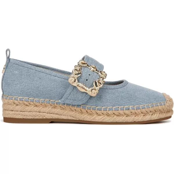 Sam Edelman Womens Maddy Mary Jane FlatMontrose Blue