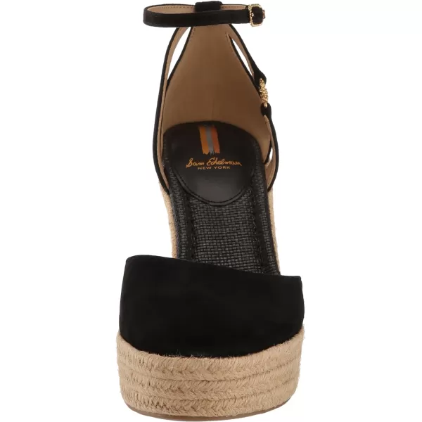 Sam Edelman Womens NATI EspadrilleBlack Suede