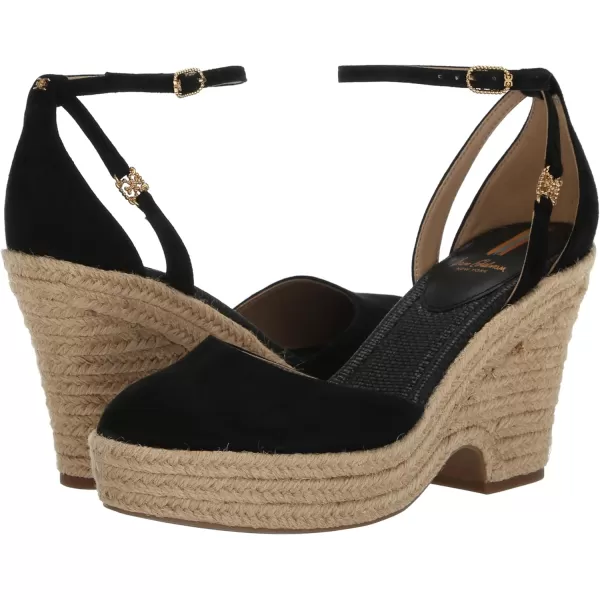 Sam Edelman Womens NATI EspadrilleBlack Suede