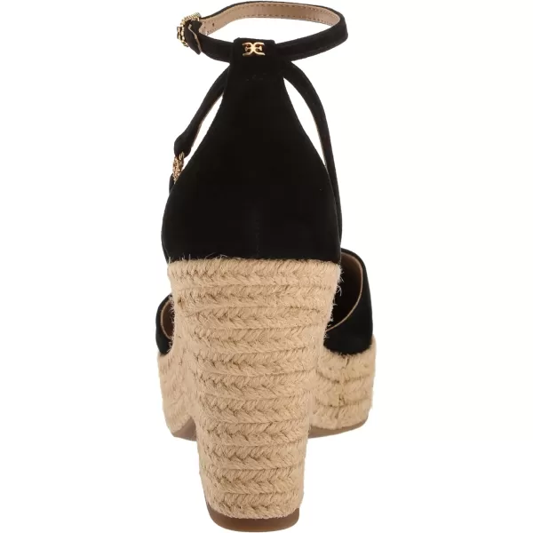 Sam Edelman Womens NATI EspadrilleBlack Suede