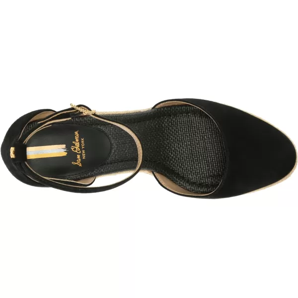Sam Edelman Womens NATI EspadrilleBlack Suede