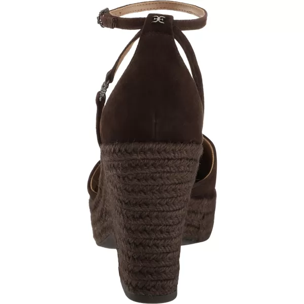 Sam Edelman Womens NATI EspadrilleChocolate Brown