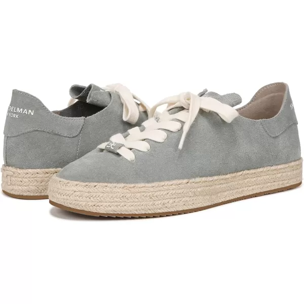 Sam Edelman Womens Poppy Jute SneakerSky Grey