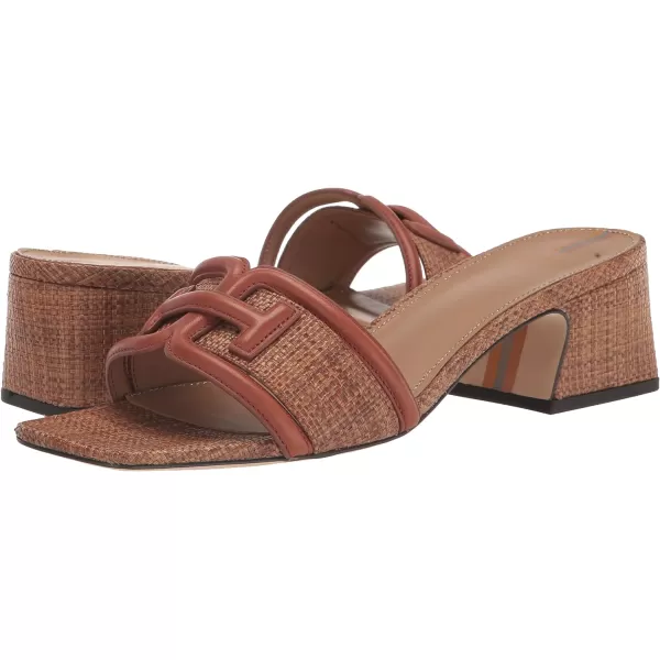 Sam Edelman Womens Waylon Heeled SandalRich CognacCuoio