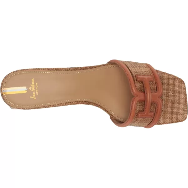 Sam Edelman Womens Waylon Heeled SandalRich CognacCuoio