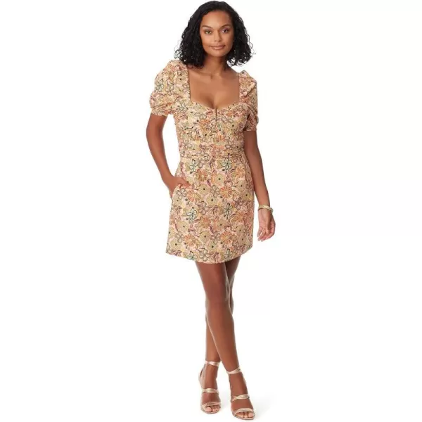Sam Edelman Sportswear Womens Erica Sweetheart URing Mini DressEndless Summer  Chintz Rose