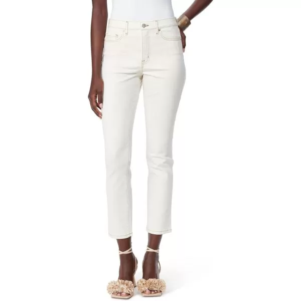 Sam Edelman Sportswear Womens High Rise Slim Straight AnkleUndyed Natural