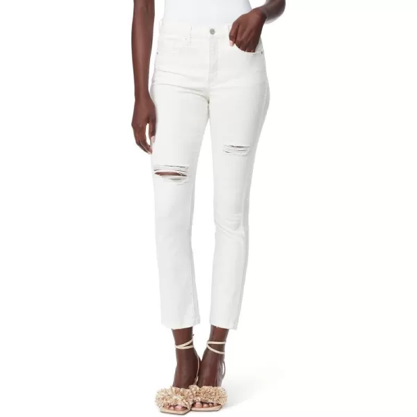Sam Edelman Sportswear Womens Linnie High Rise Kick Flare CropWhite  Destruction