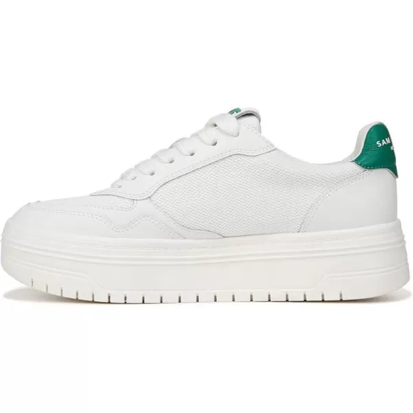 Sam Edelman Womens Blaine SneakerWhiteBotanical Green