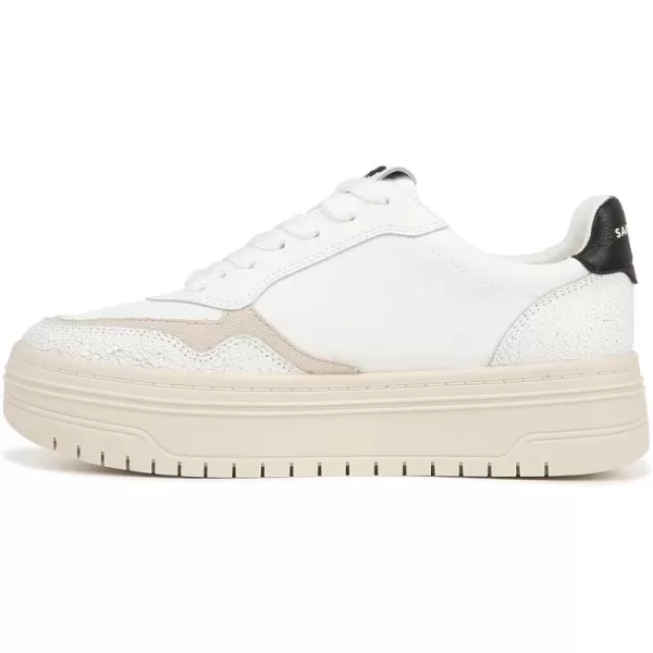 Sam Edelman Womens Blaine SneakerWhiteLight StoneBlack