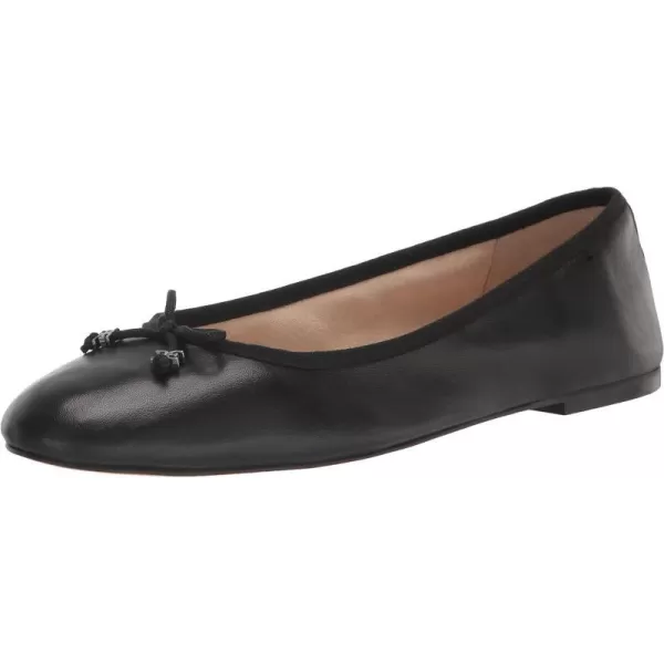 Sam Edelman Womens Felicia Luxe Ballet FlatBlack Leather