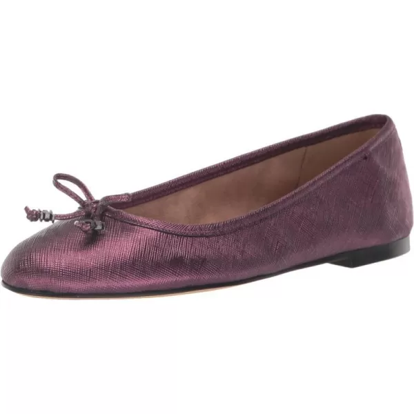 Sam Edelman Womens Felicia Luxe Ballet FlatMetallic Orchid