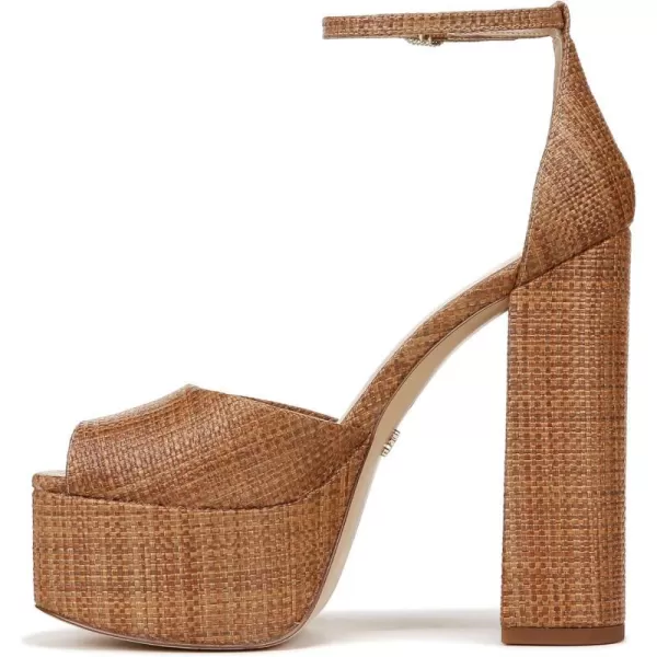 Sam Edelman Womens Kori Platform SandalCuoio Weave