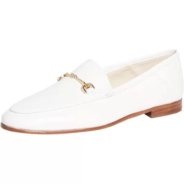 Sam Edelman Womens Loraine LoaferBright White Smooth Leather