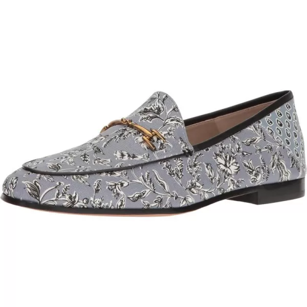 Sam Edelman Womens Loraine LoaferDusty Blue Printed Fabric